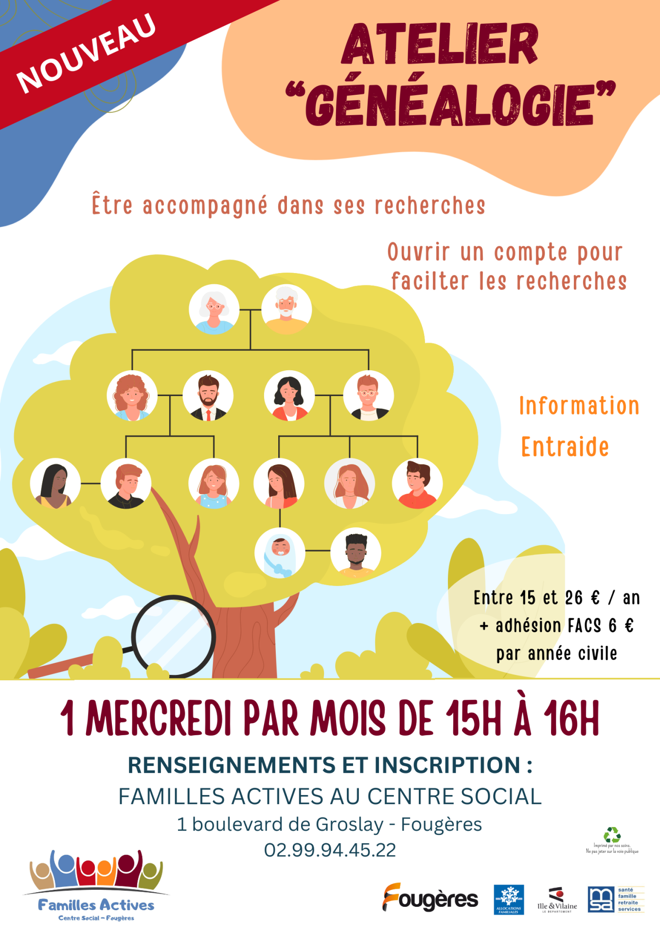 Affiche genealogie