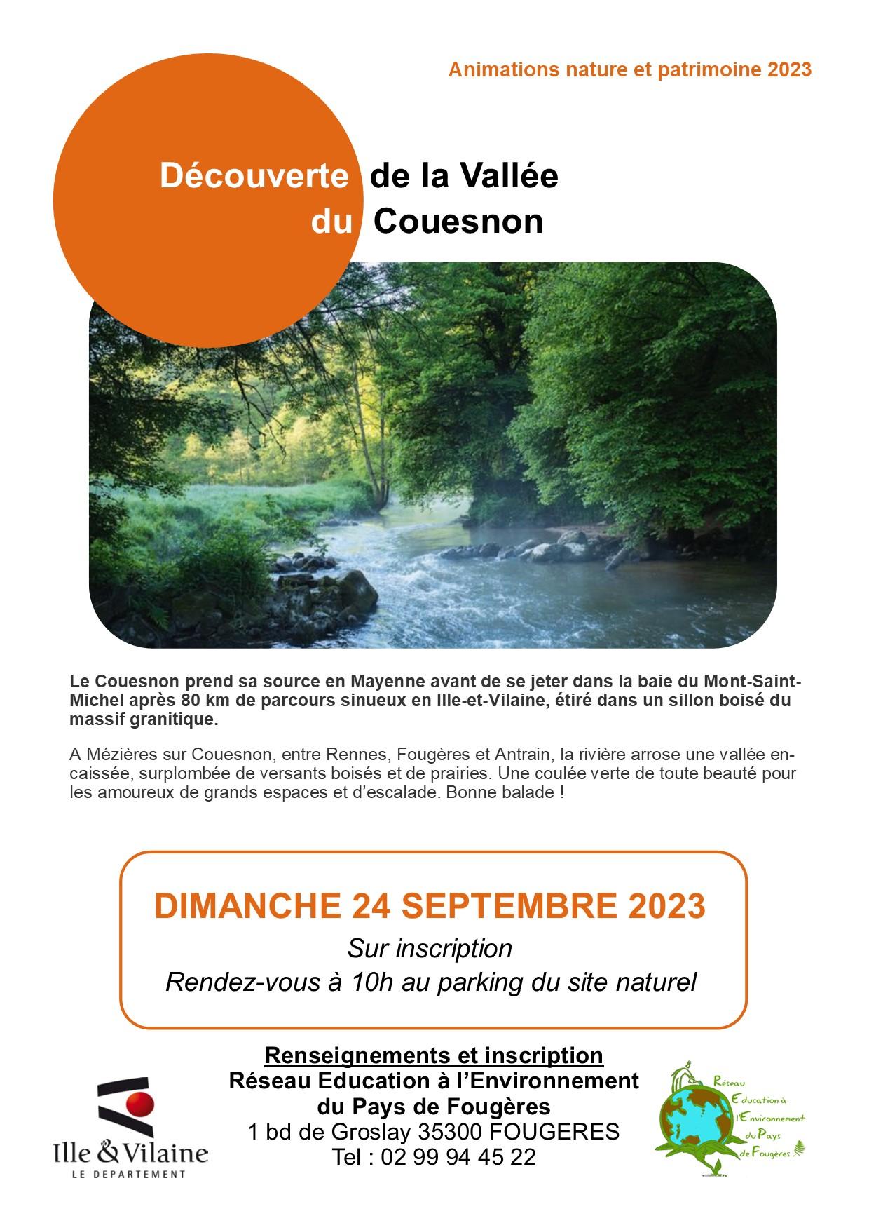 Balade vallee couesnon septembre 2023