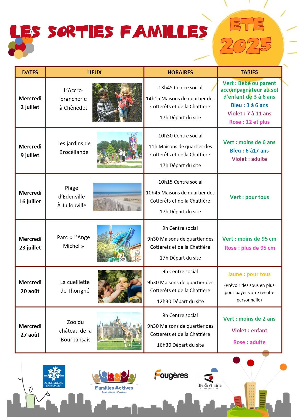 Tract sorties famille ete 2025 r
